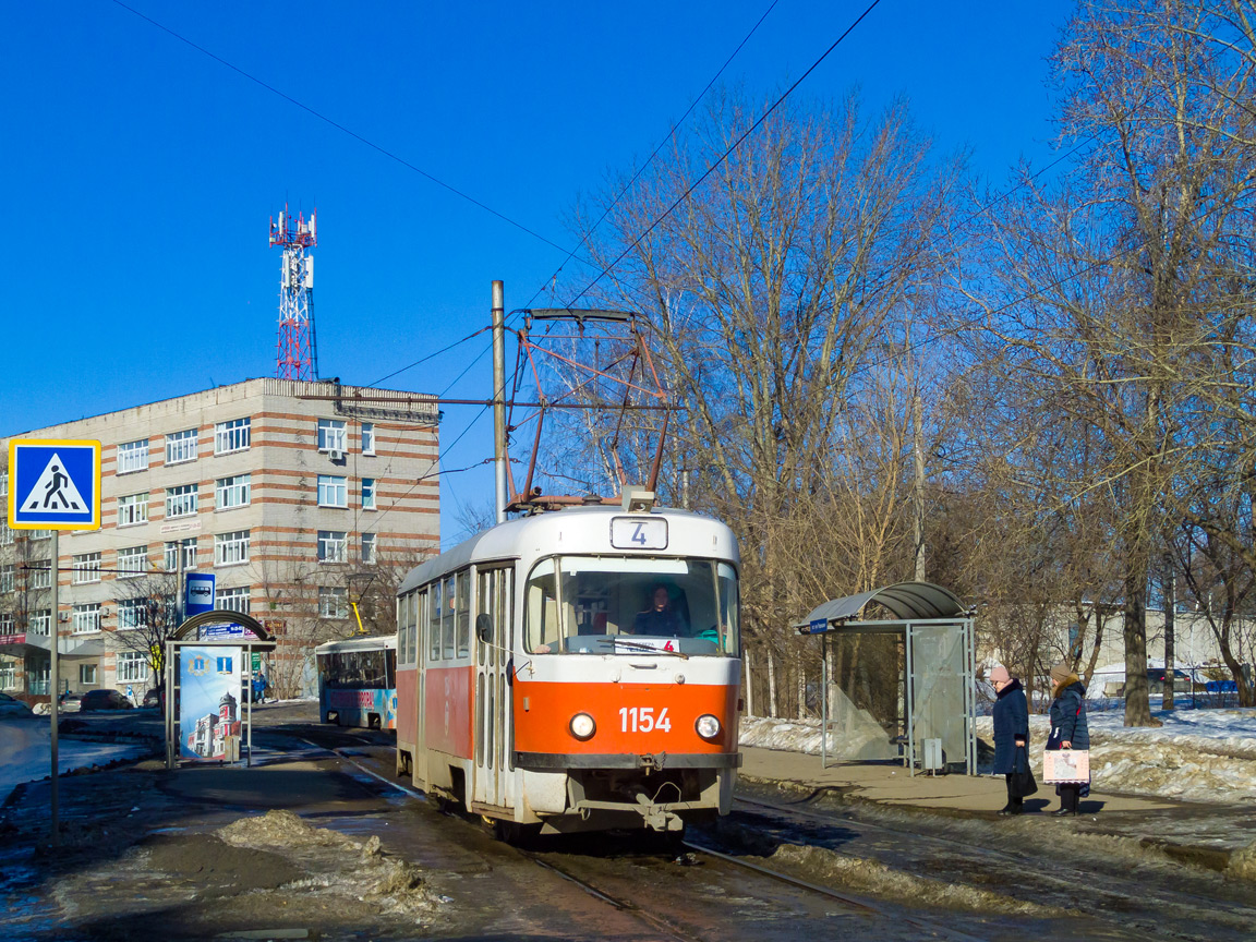 Ульяновск, Tatra T3SU № 1154
