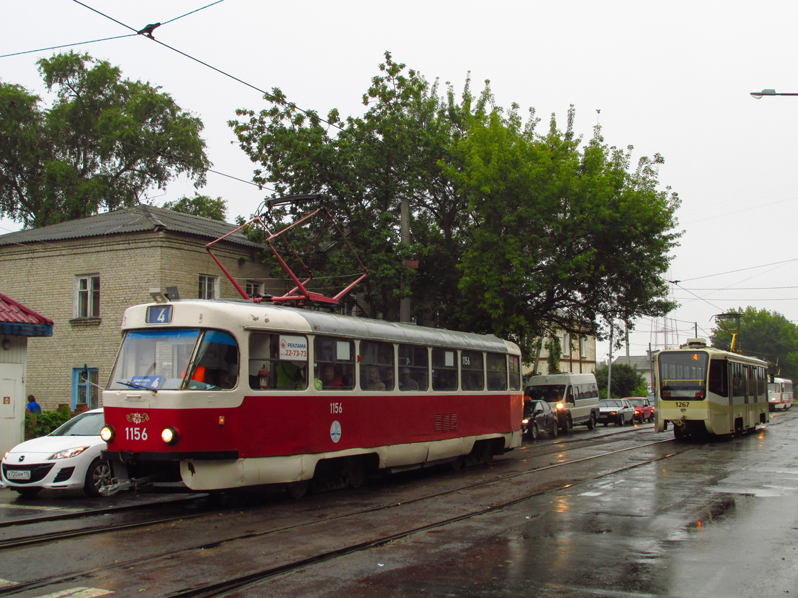 Ульяновск, Tatra T3SU № 1156; Ульяновск, 71-619А-01 № 1267