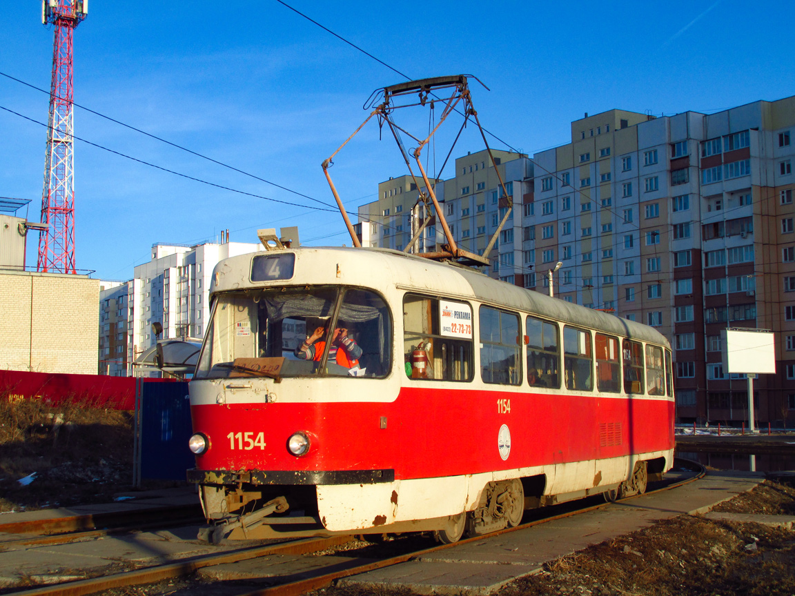 Ульяновск, Tatra T3SU № 1154