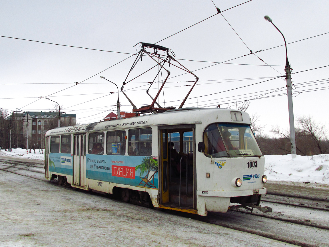 Ульяновск, Tatra T3SU № 1003