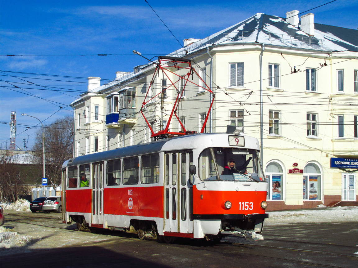 Ульяновск, Tatra T3SU № 1153