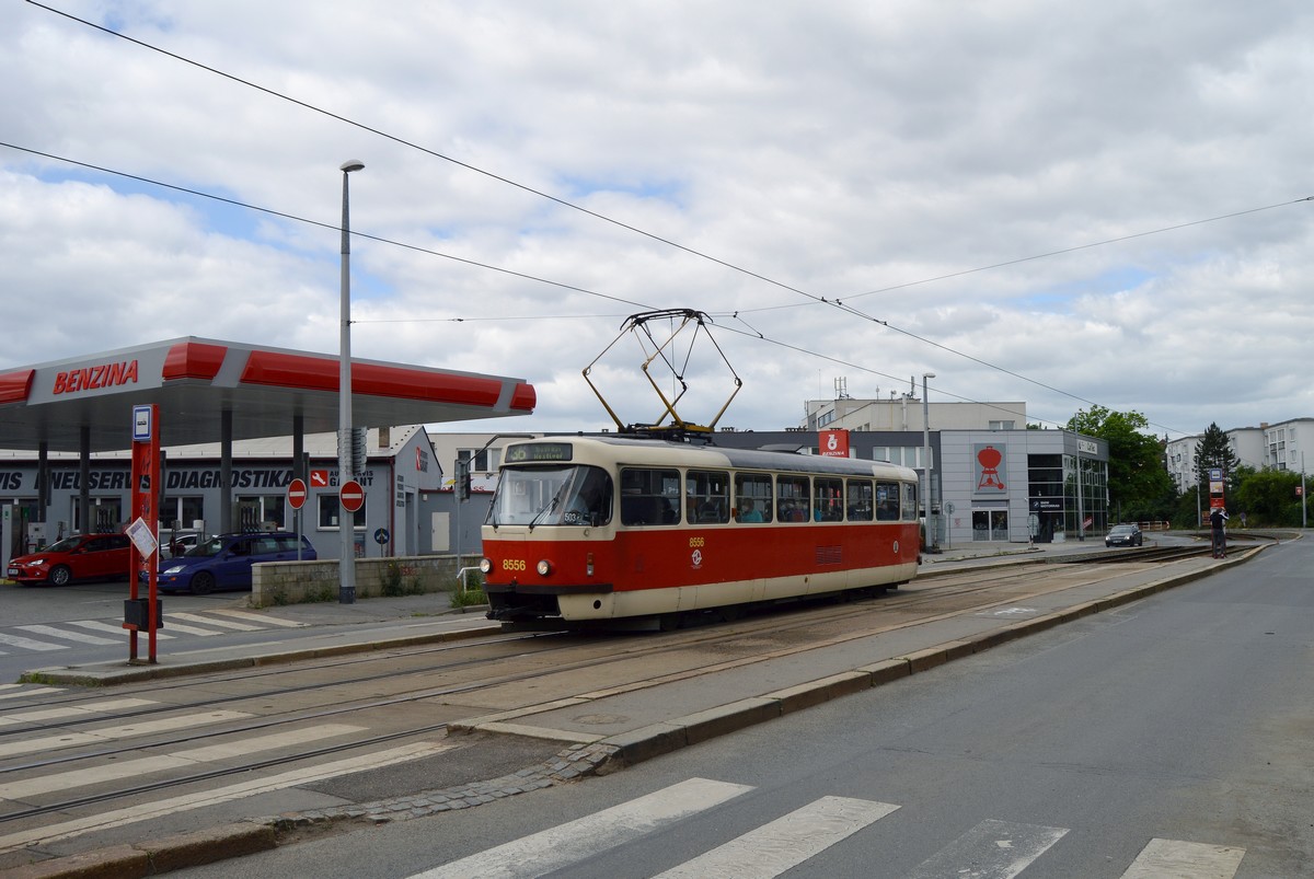 Прага, Tatra T3R.P № 8556
