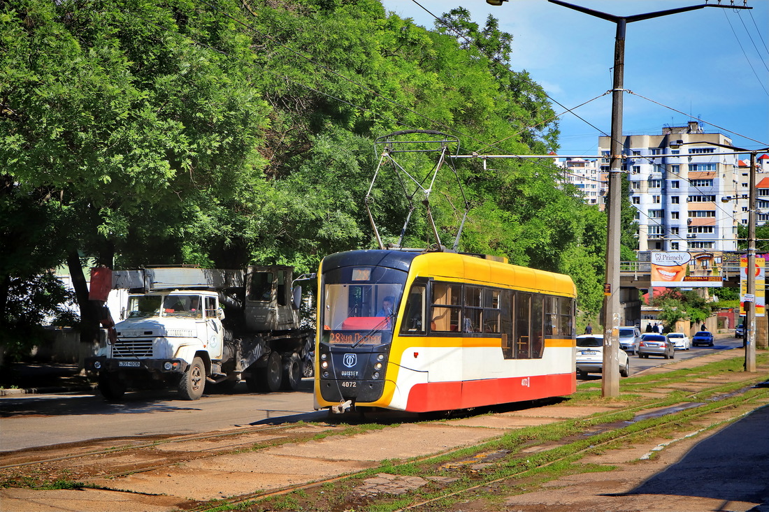 Одесса, T3 КВП Од «Одиссей» № 4072