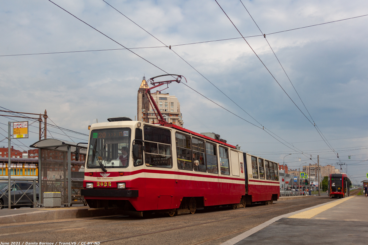Санкт-Петербург, ЛВС-86К № 3025