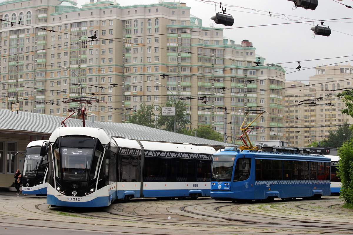 Москва, 71-931М «Витязь-М» № 31212; Москва, 71-623-02 № 30383