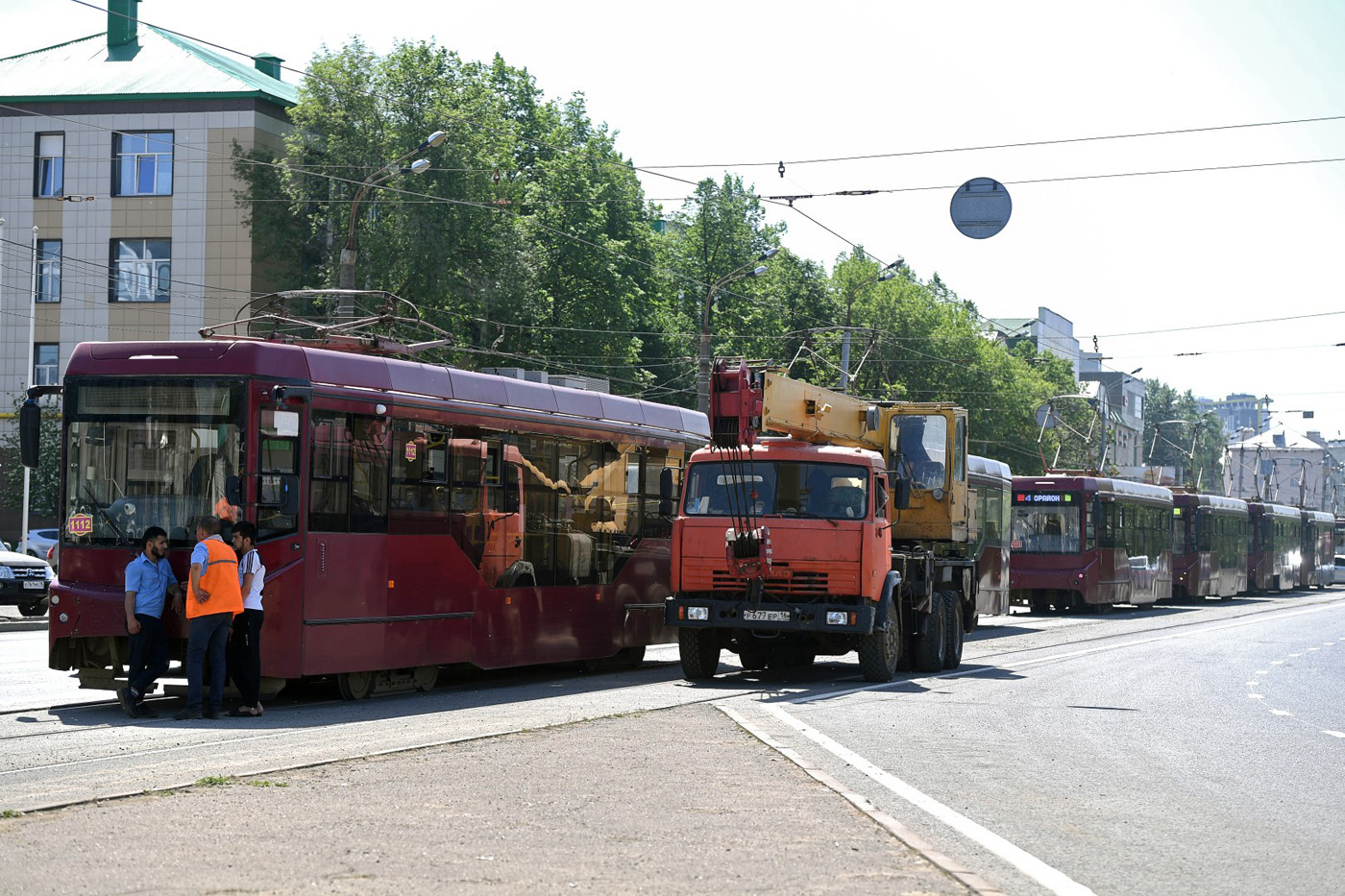 Казань — ДТП и прочие происшествия с электротранспортом