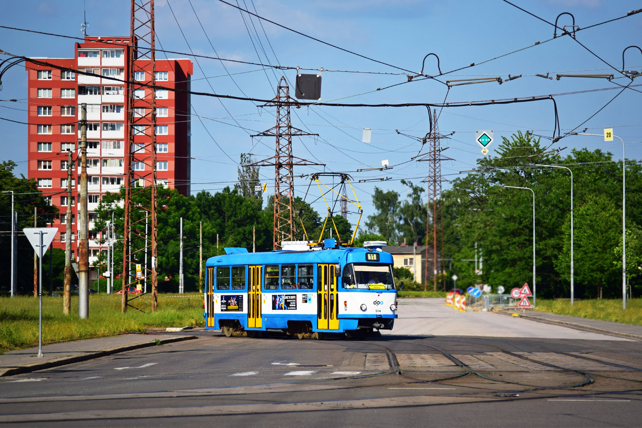 Острава, Tatra T3SUCS № 914