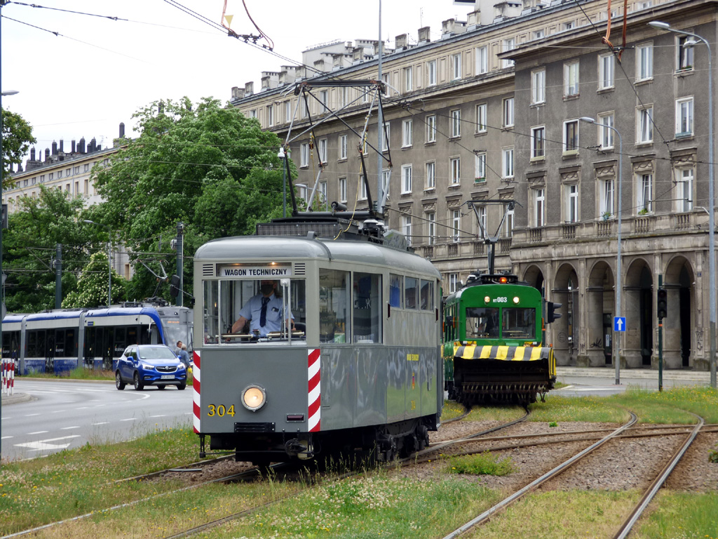 Краков, Konstal N № 304; Краков — Парад исторических вагонов типа "N"