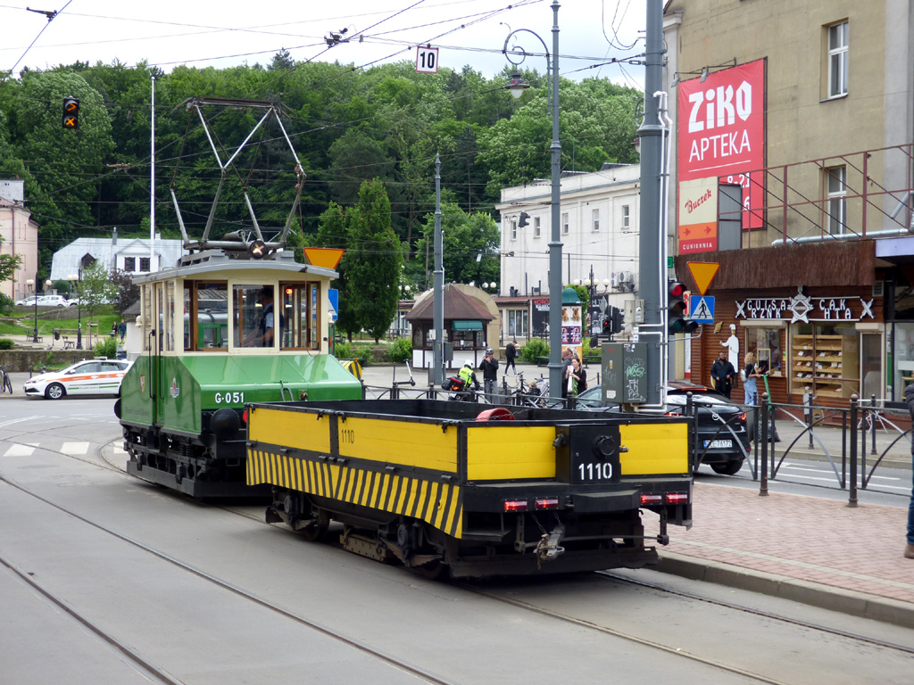 Кракаў, Sanok ND № 1110; Кракаў — Парад исторических вагонов типа "N" Кракаў, Sanok ND № 1110; Кракаў — Парад исторических вагонов типа "N"