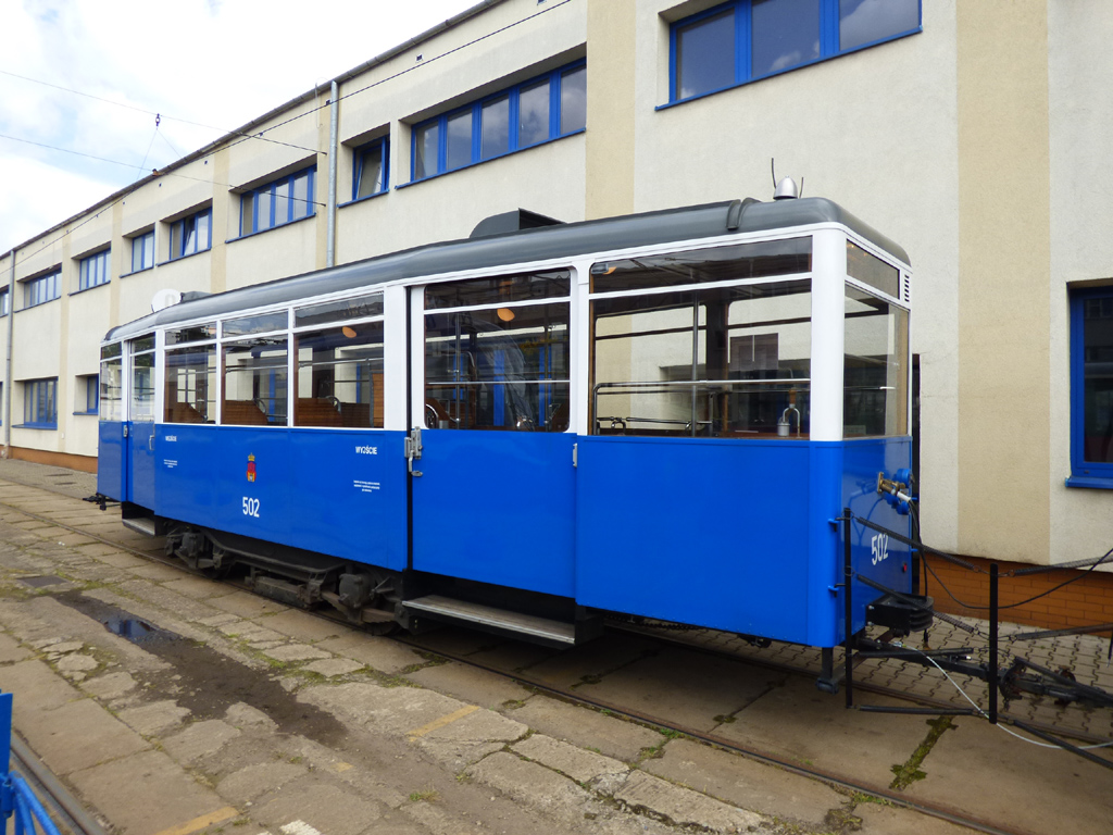 Krakova, Sanok ND # 502; Krakova — Parade of historic "N" type trams Krakova, Sanok ND # 502; Krakova — Parade of historic "N" type trams