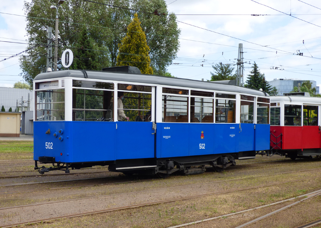 Краков, Sanok ND № 502; Краков — Парад исторических вагонов типа "N" Краков, Sanok ND № 502; Краков — Парад исторических вагонов типа "N"