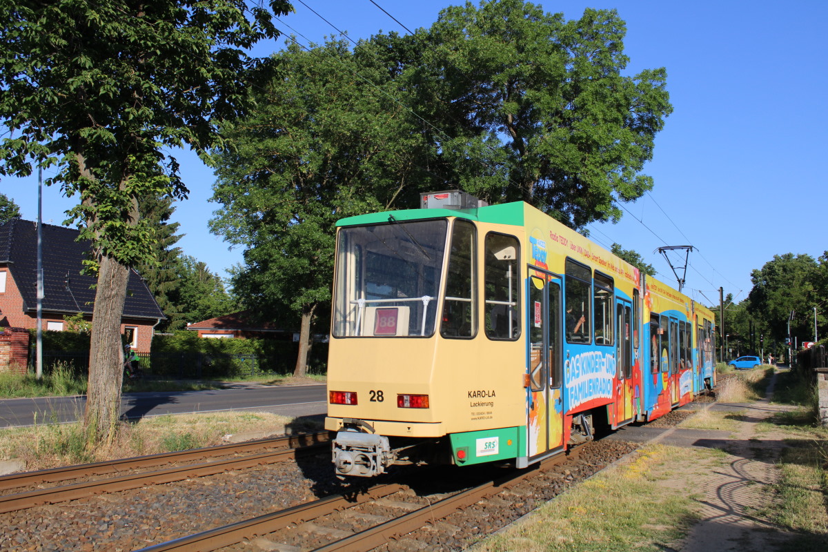 Шёнайхе – Рюдерсдорф, Tatra KTNF6 № 28