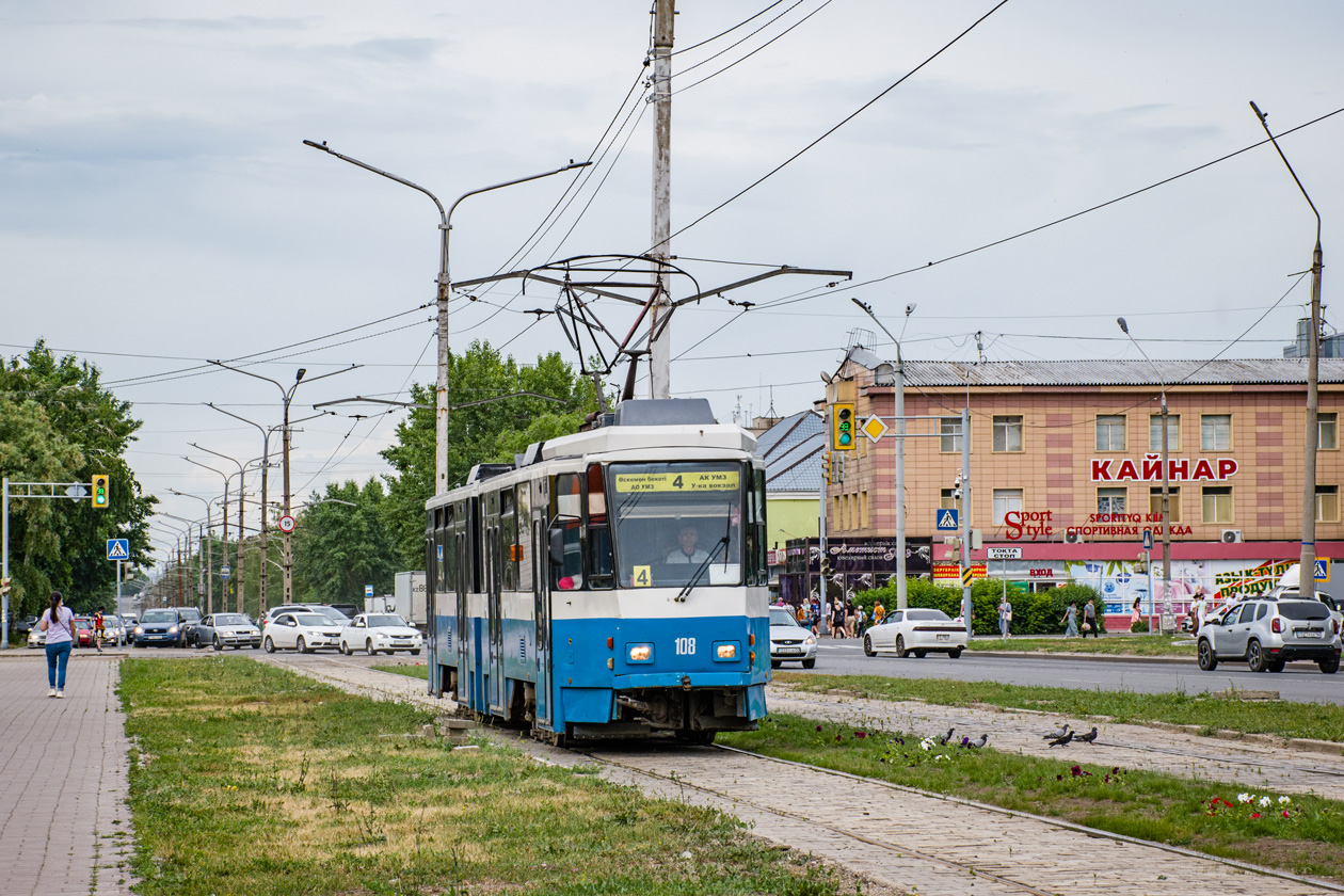 Усть-Каменогорск, Tatra KT4DtM № 108
