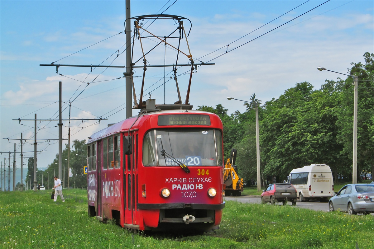 Харьков, Tatra T3SUCS № 304