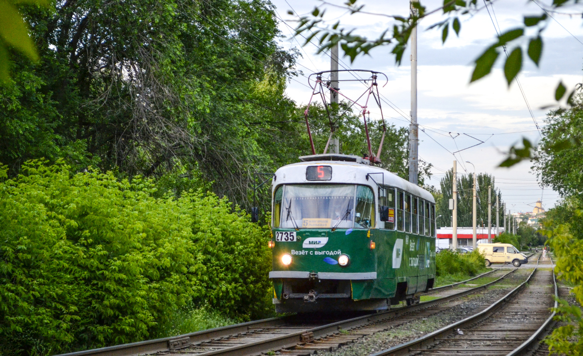 Volgograda, Tatra T3SU № 2735