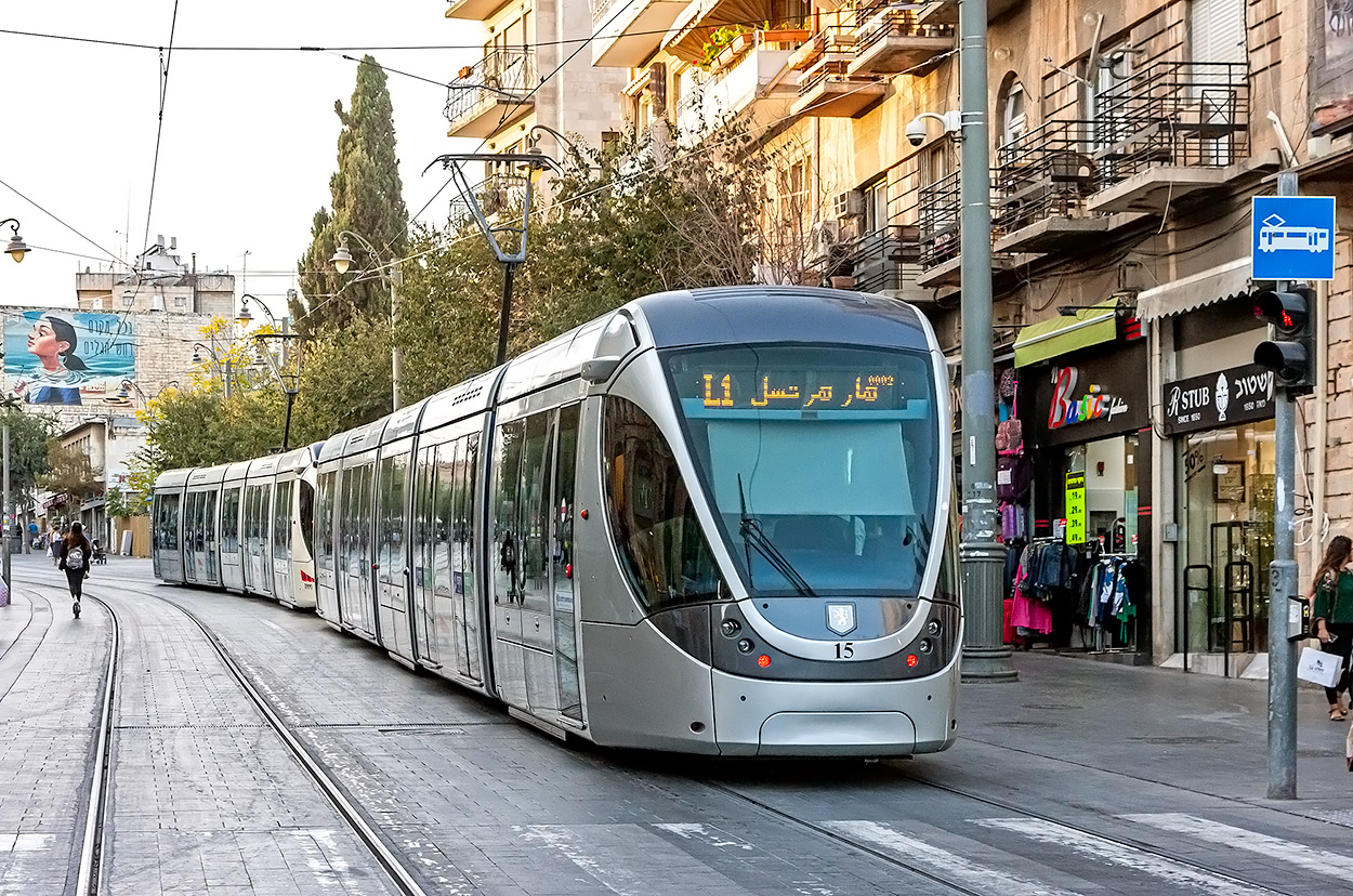 Иерусалим, Alstom Citadis 302 № 15
