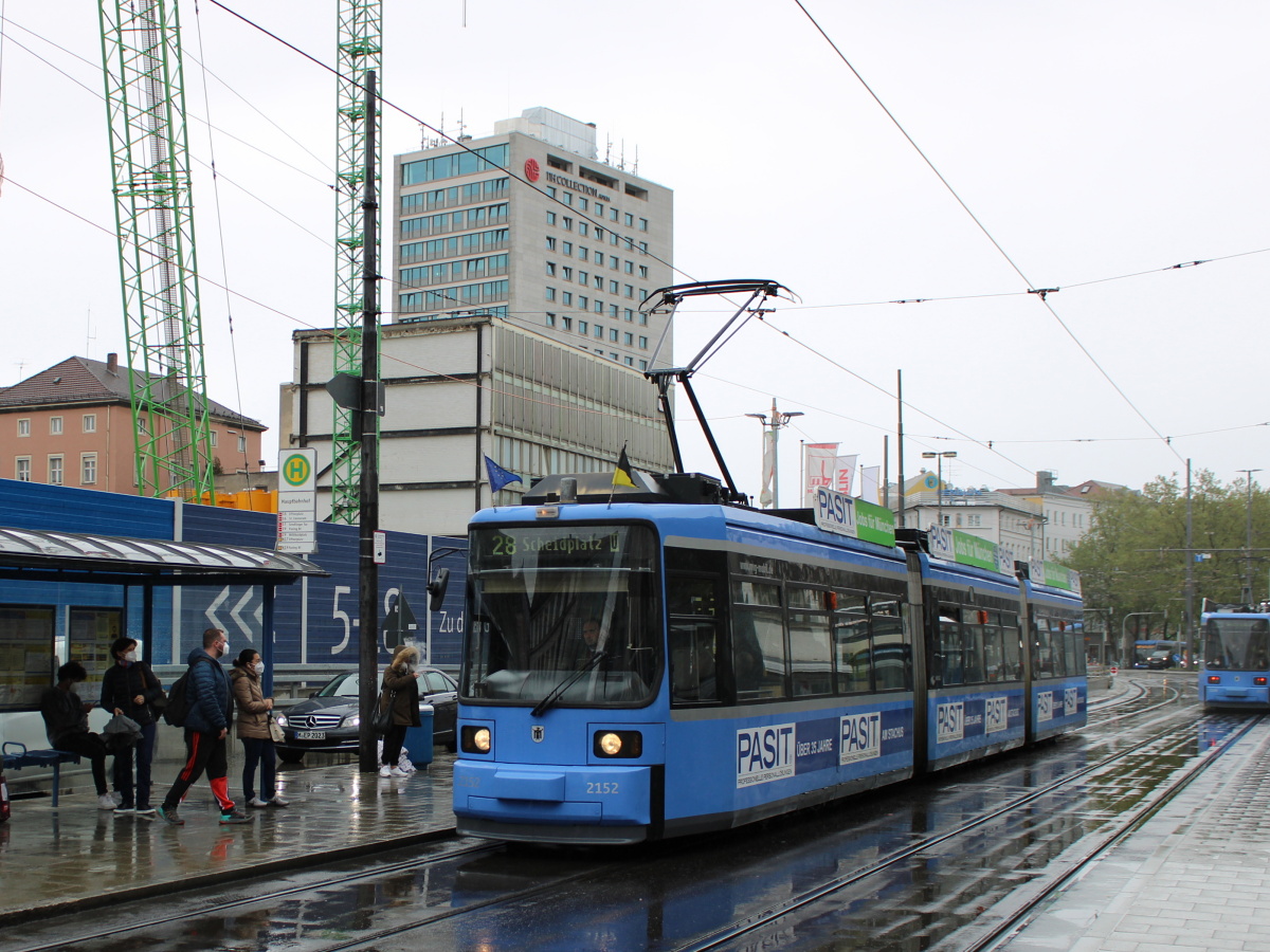 Мюнхен, Adtranz R2.2b № 2152