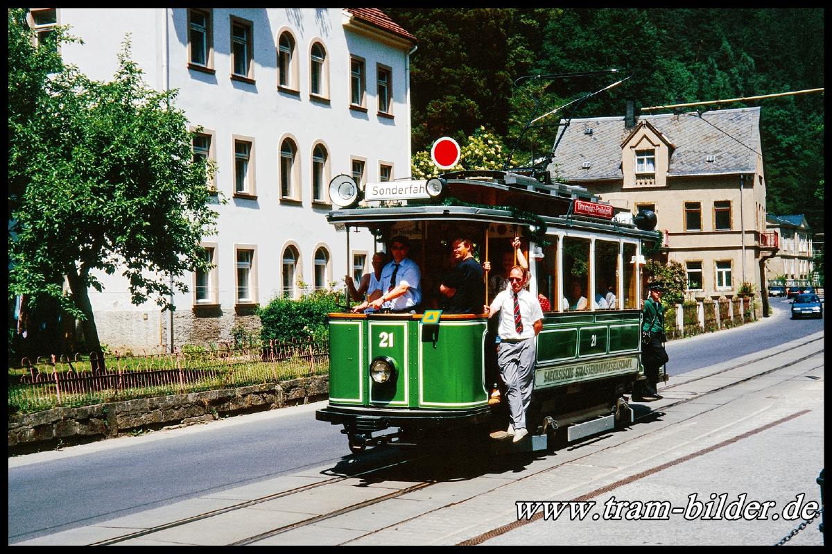 Plauen, MAN/AEG 2-axle motor car nr. 21