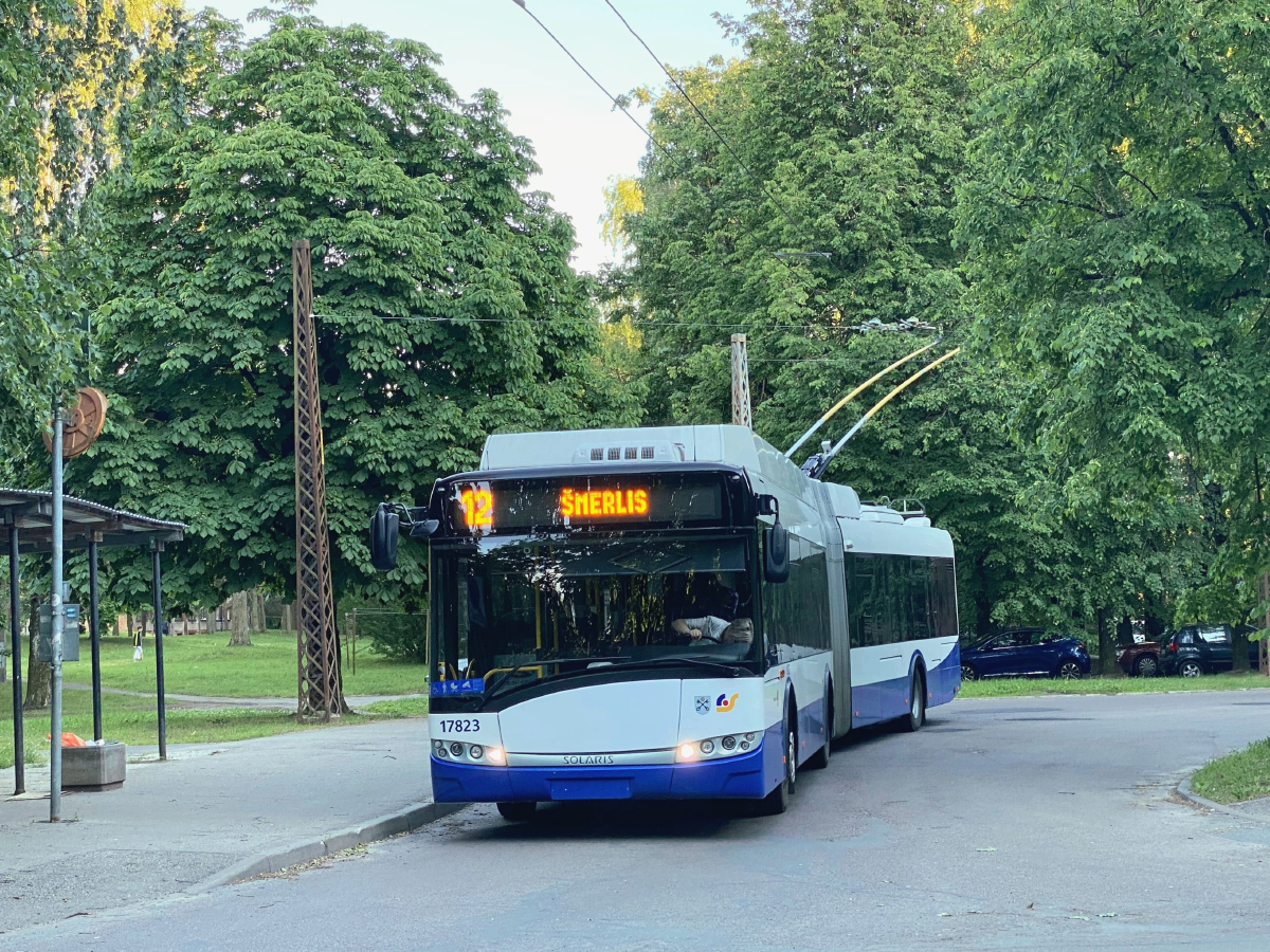 Рига, Škoda 27Tr Solaris III № 17823