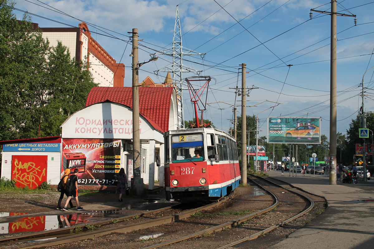 Томск, 71-605 (КТМ-5М3) № 287