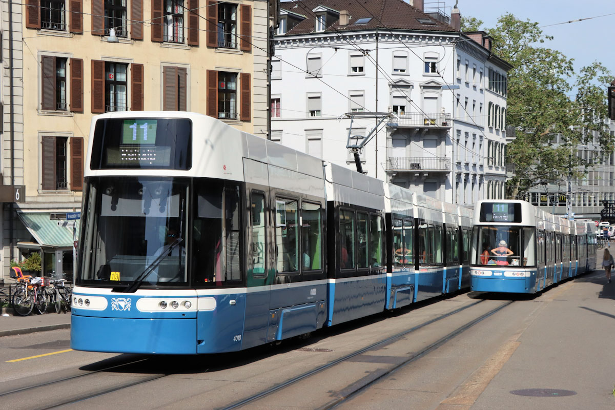 Цюрих, Bombardier Flexity Zürich № 4010