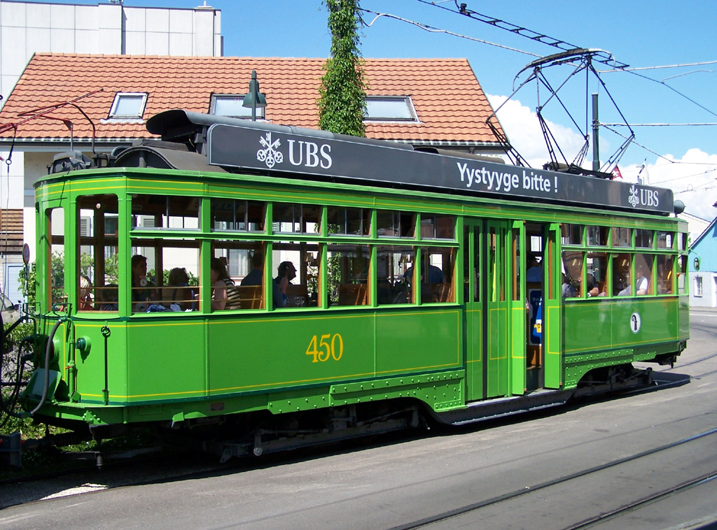 Базель, SIG/BBC Ce 4/4 № 450; Базель — 40 лет Tramclub Basel