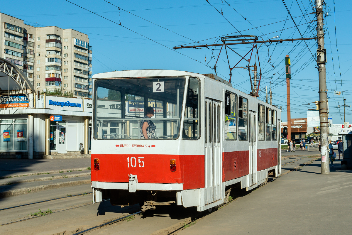 Lipetsk, Tatra T6B5SU № 105