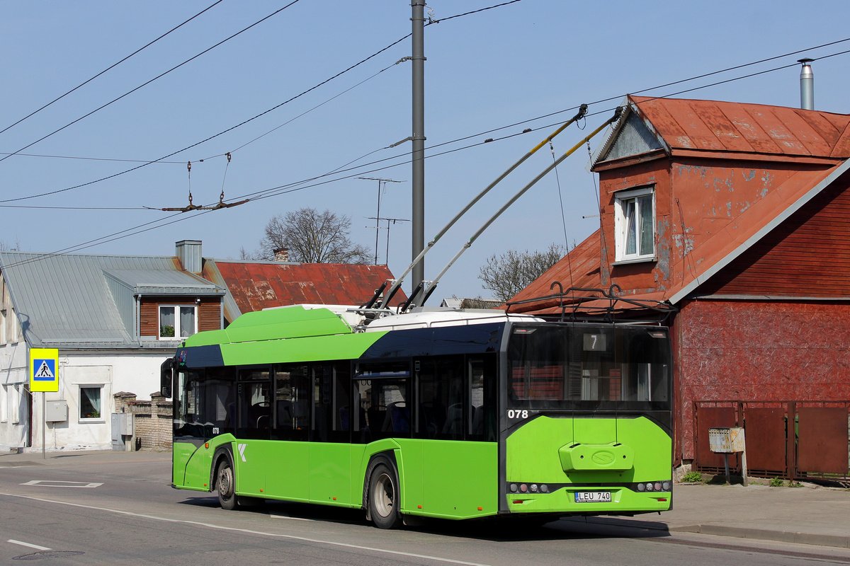 Каунас, Solaris Trollino IV 12 Medcom № 078