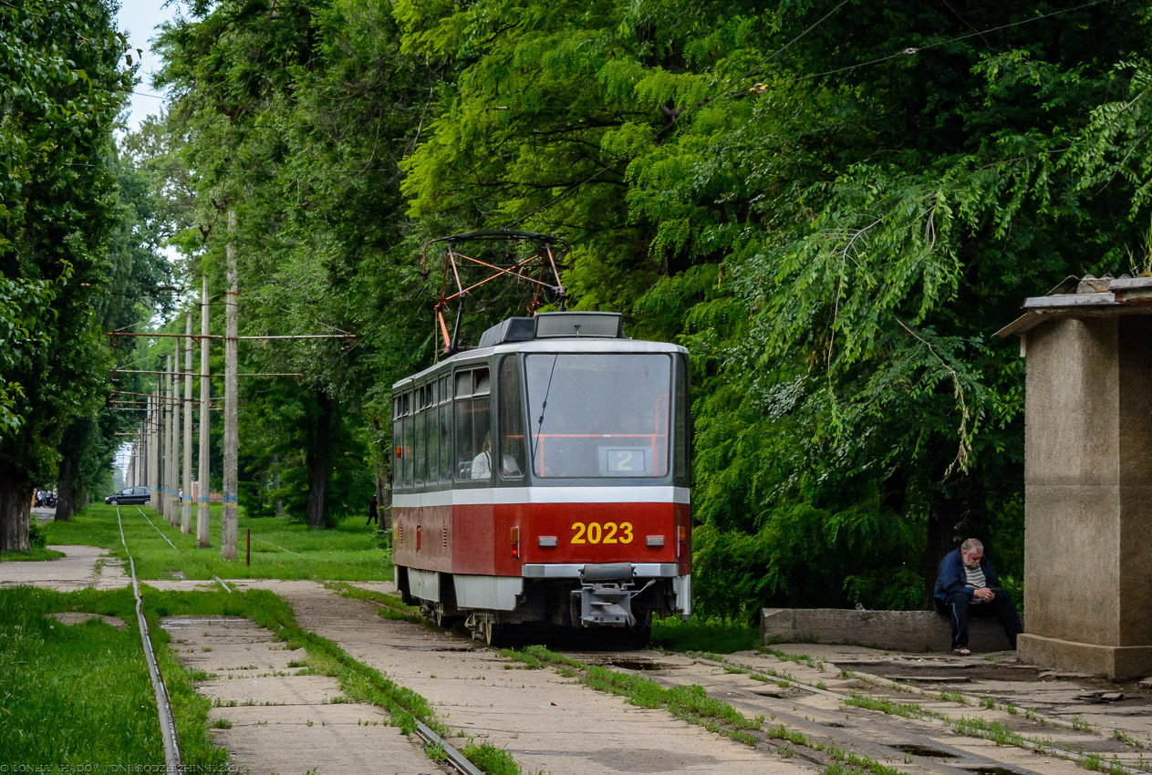 Каменское, Tatra T6A5 № 2023