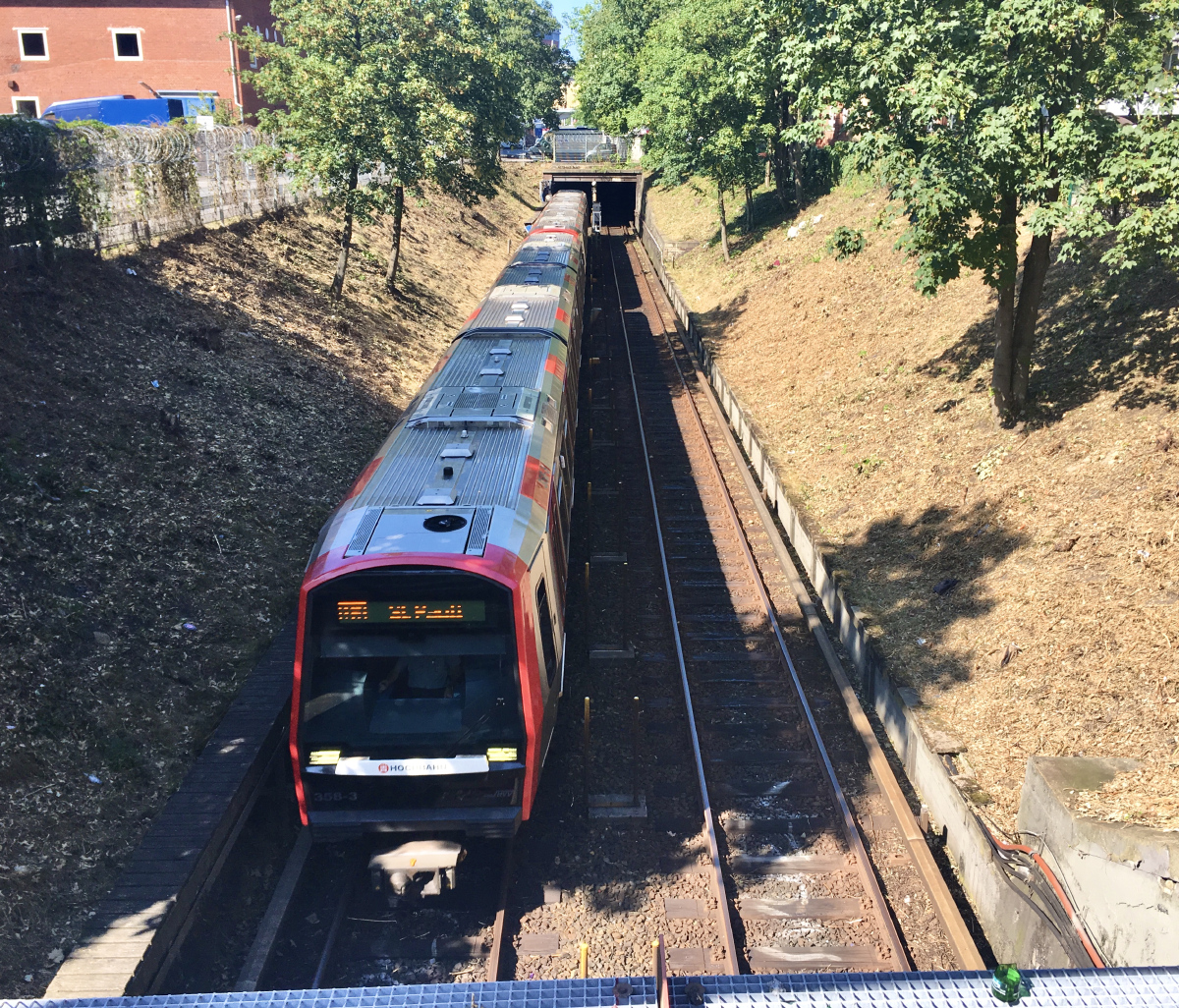 Гамбург, HHA DT5.1.4 № 358; Гамбург — U-Bahn — Линия U3