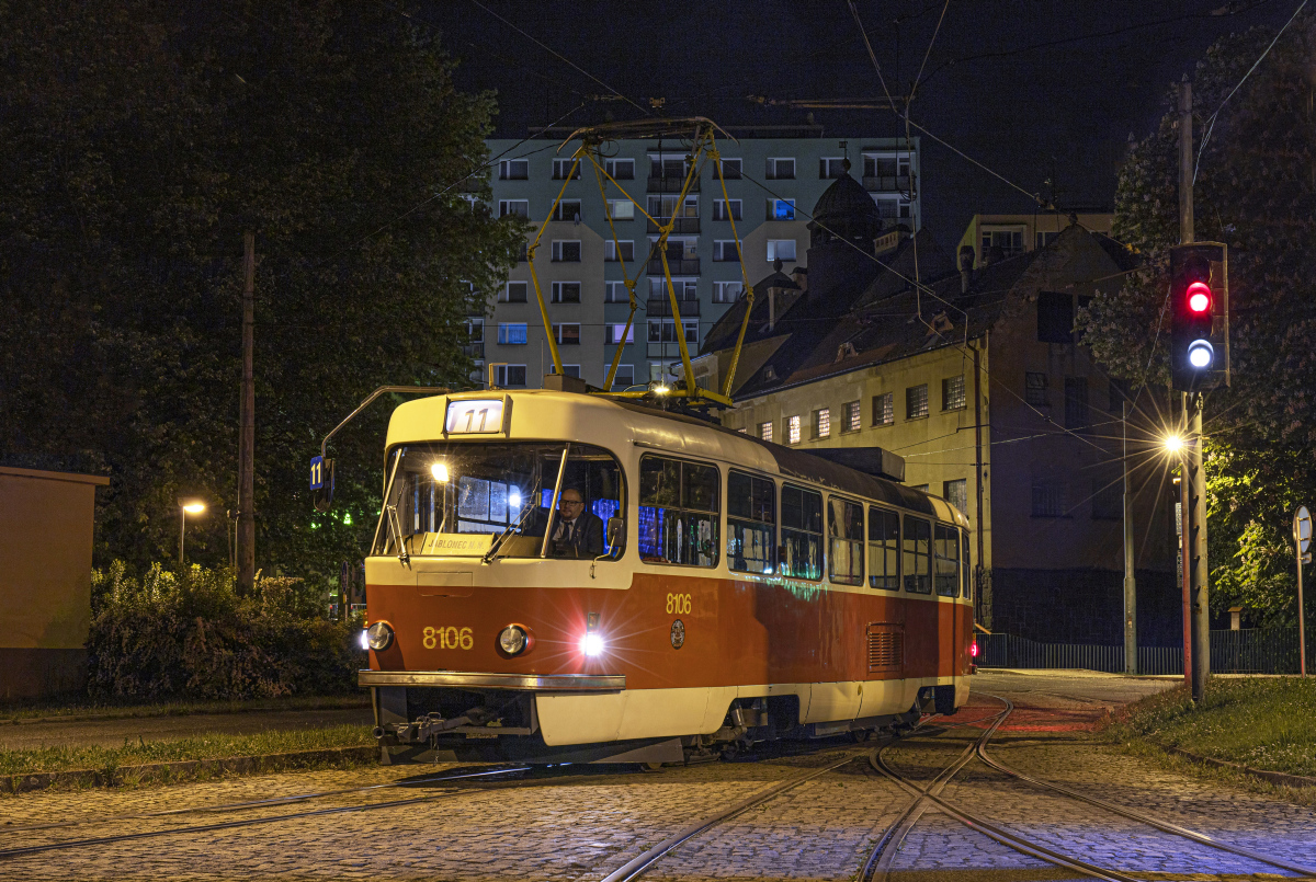 Либерец ― Яблонец-над-Нисой, Tatra T3M № 8106 (16); Либерец ― Яблонец-над-Нисой — Последние недели узкоколейки, 2021 г.