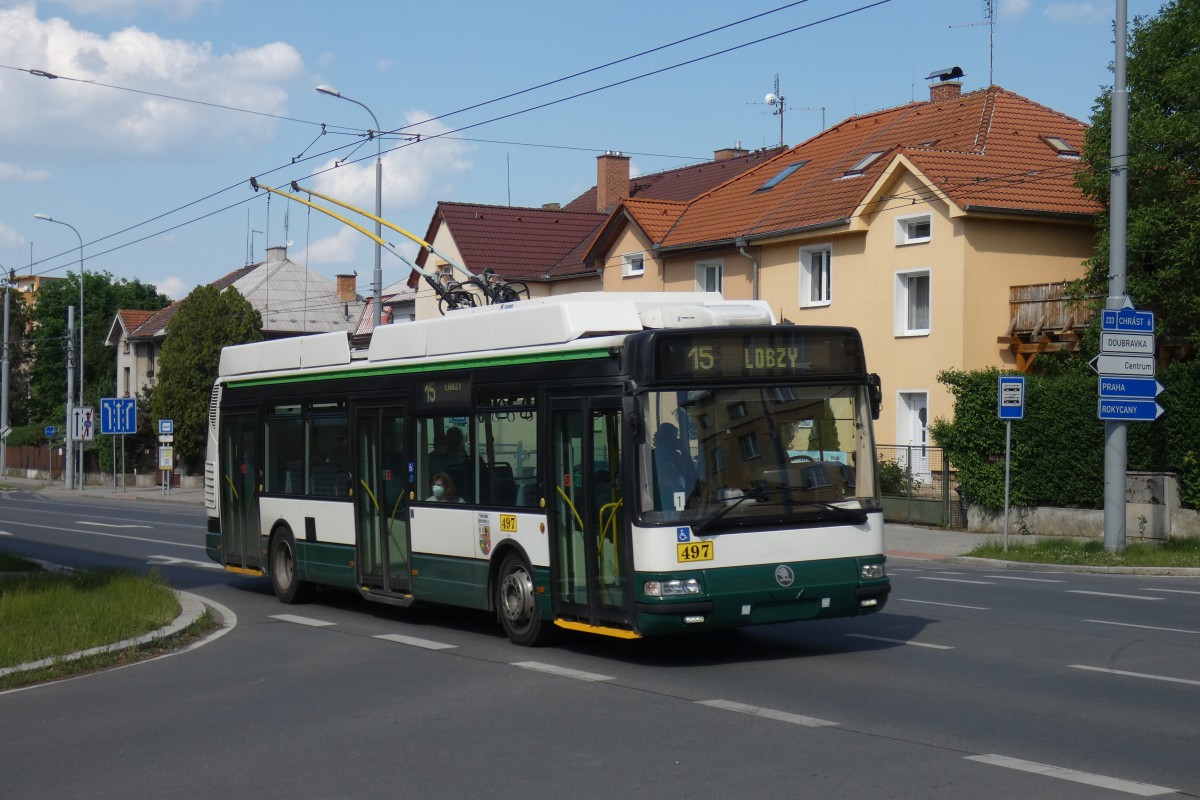 Пльзень, Škoda 24Tr Irisbus Citybus № 497