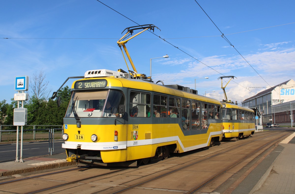 皮爾森, Tatra T3R.PLF # 318