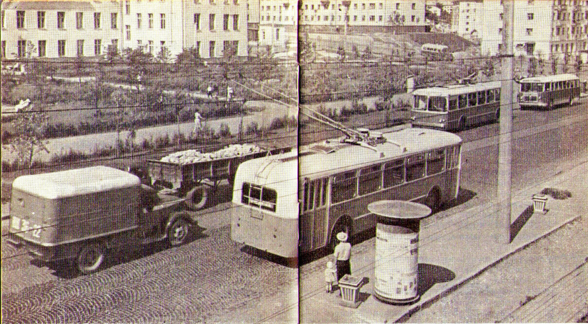 Petrozavodsk, ZiU-5 N°. 10; Petrozavodsk — Old photos