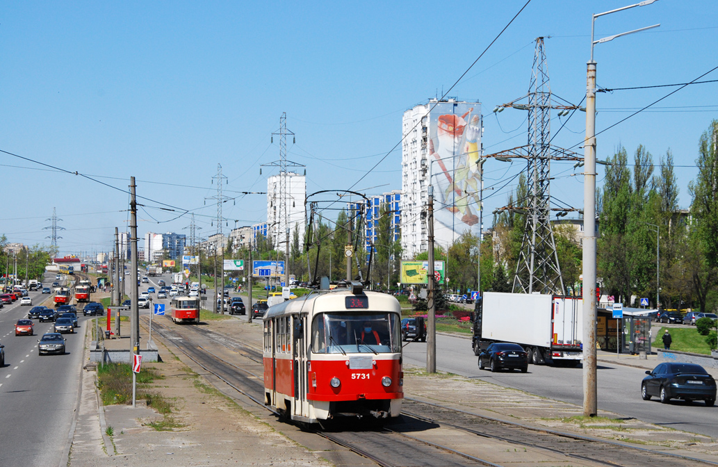 Киев, Tatra T3SUCS № 5731