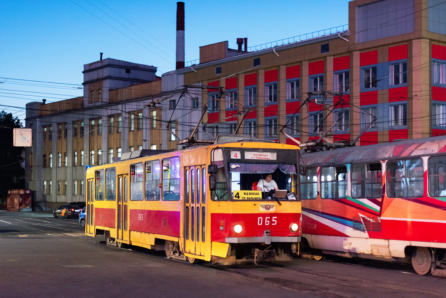 Курск, Tatra T6B5SU № 065