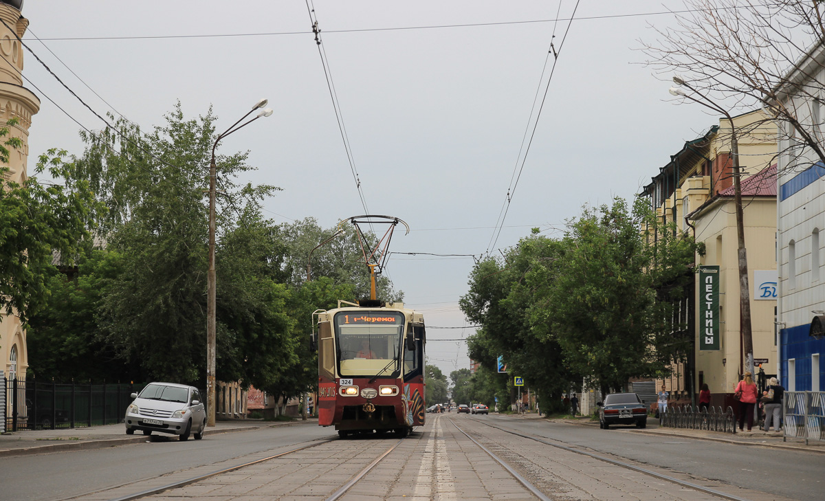 Tomszk — Tram Lines and Terminals
