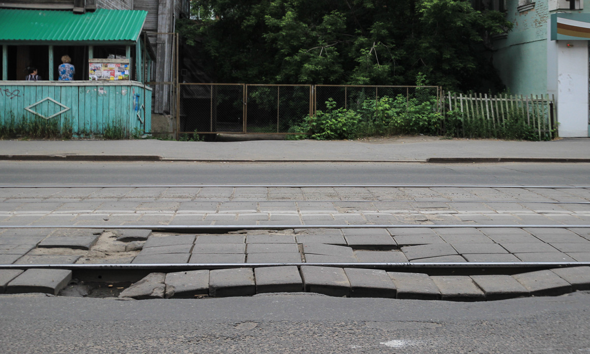 Tomsk — Tram Lines and Terminals