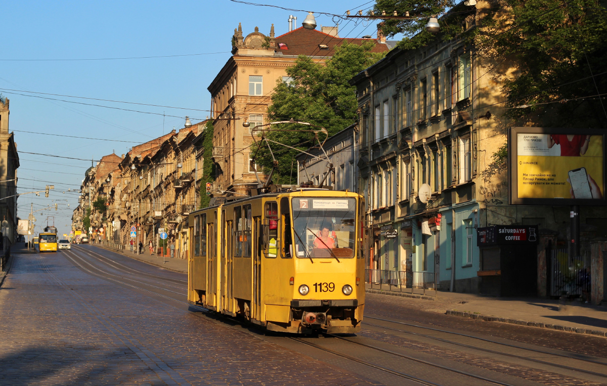 Львов, Tatra KT4SU № 1139