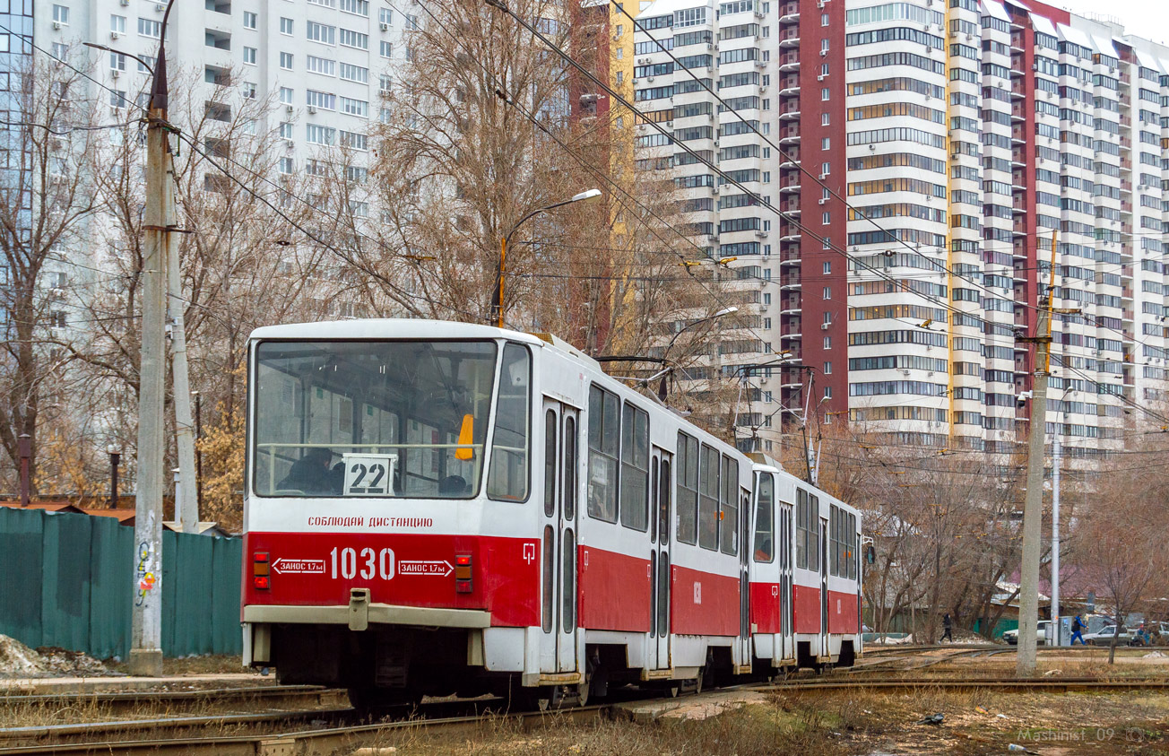 Самара, Tatra T6B5SU № 1030