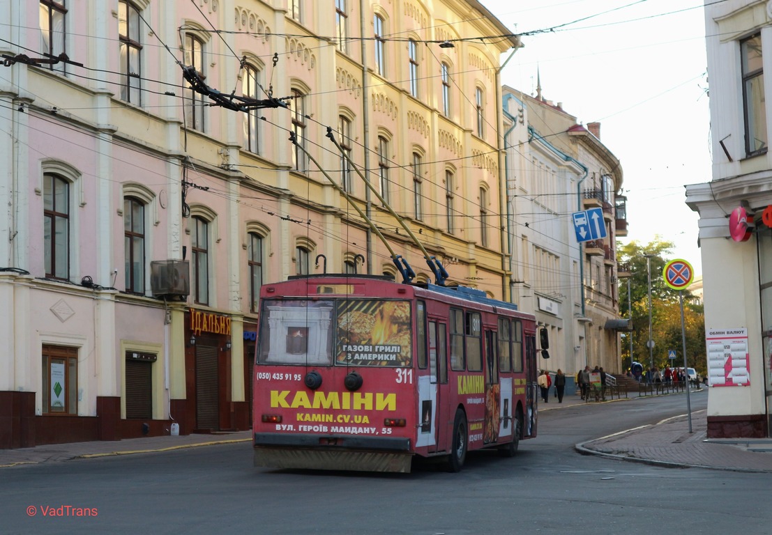 Chernivtsi, Škoda 14Tr11/6 # 311 Chernivtsi, Škoda 14Tr11/6 # 311