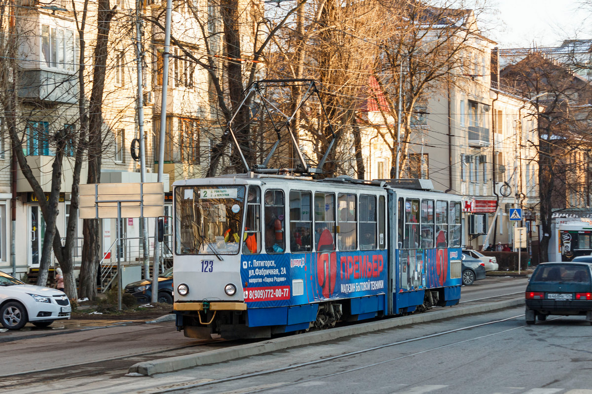 Пятигорск, Tatra KT4SU № 123 Пятигорск, Tatra KT4SU № 123