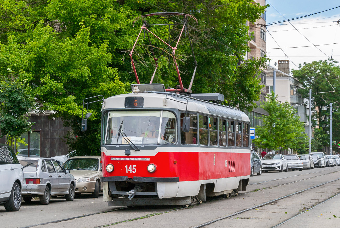 Краснодар, Tatra T3SU КВР МРПС № 145
