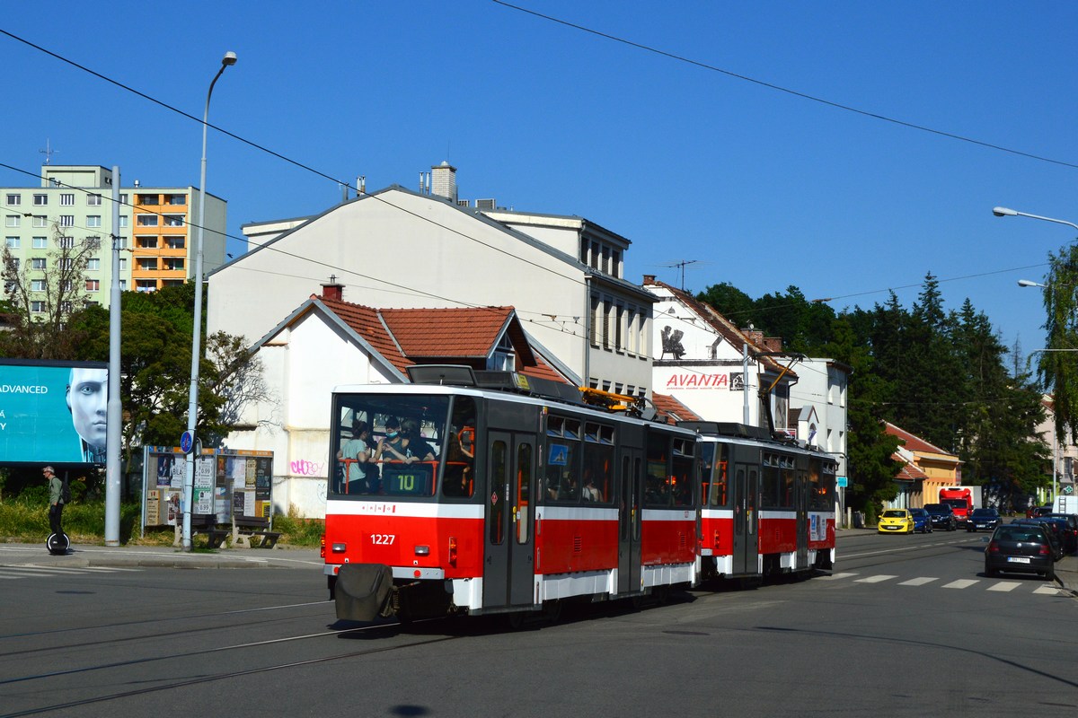 Брно, Tatra T6A5 № 1227
