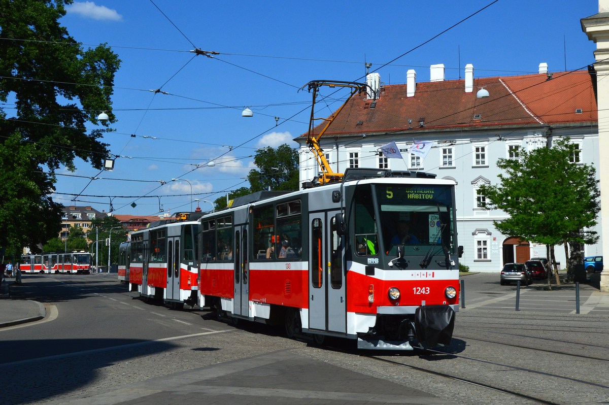 Brno, Tatra T6A5 Br. 1243