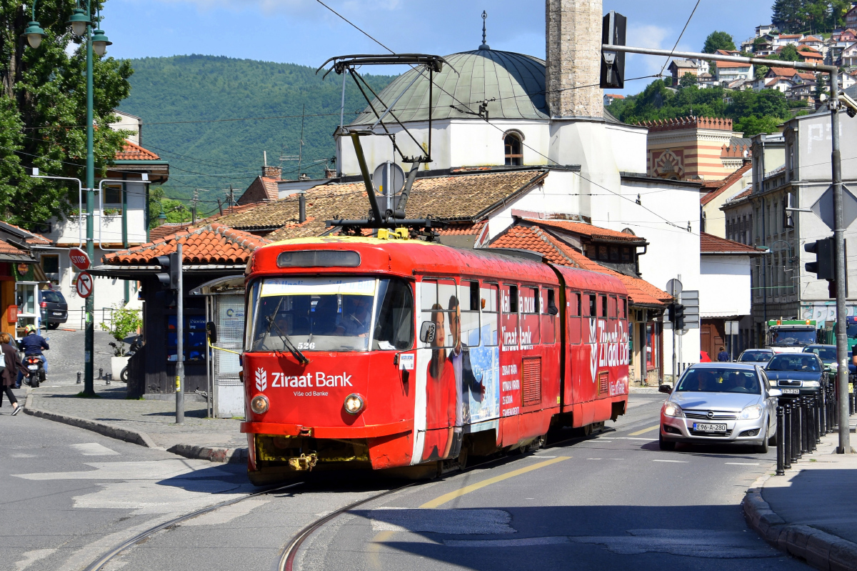 Сараево, Tatra K2YU № 526