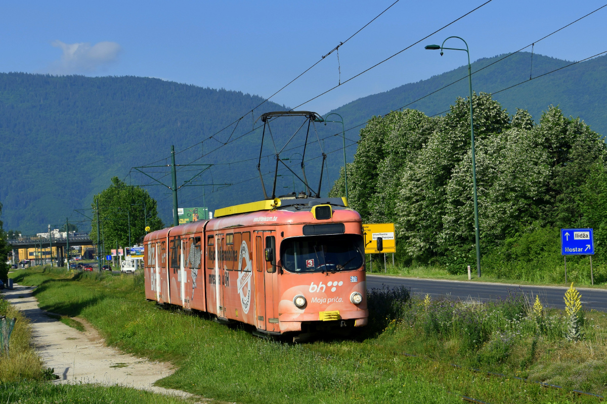 Szarajevó, Duewag GT8 — 576