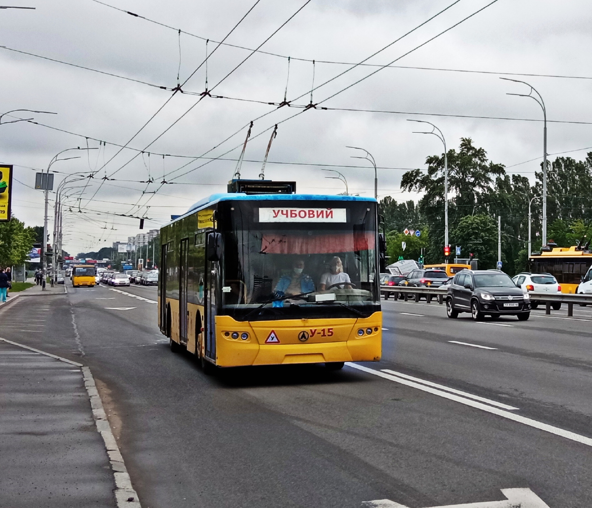 Киев, ЛАЗ E183D1 № У-15