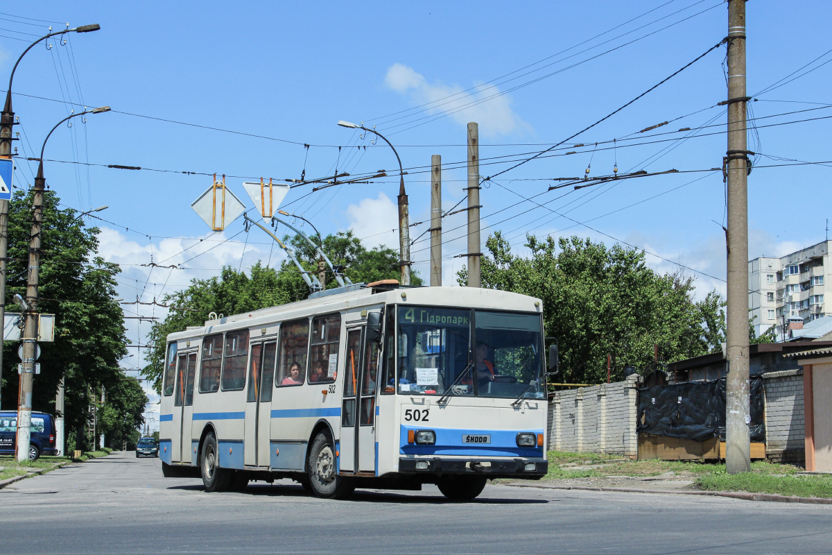 Херсон, Škoda 14Tr10/6 № 502