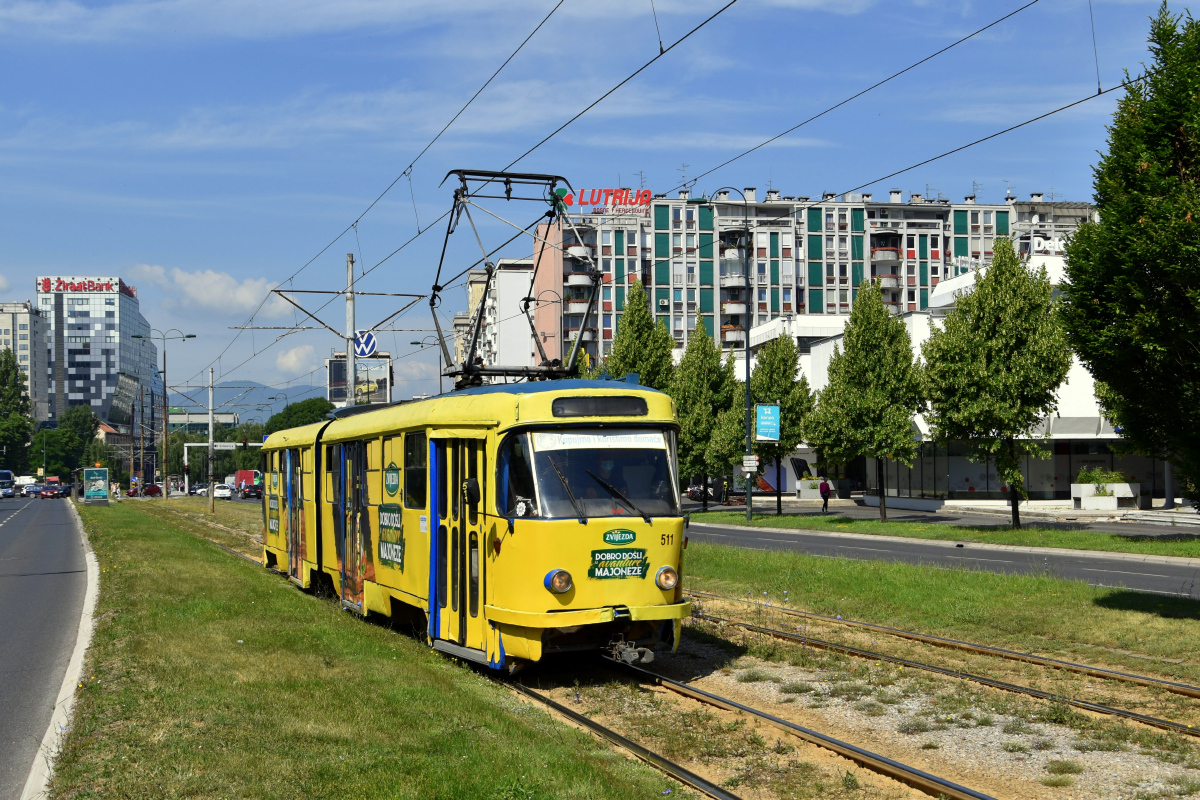 Сараево, Tatra K2YU № 511